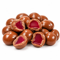 Chocolate Coated Raspberry Jellies x 8kg