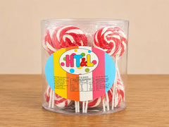 Rainbow Lollipops Jar (50 x 12g)