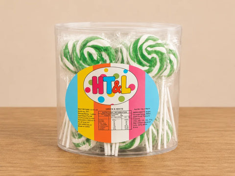 Rainbow Lollipops Jar (50 x 12g)