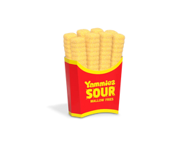 Yammiez Sour Mallow Fries 44g x 12