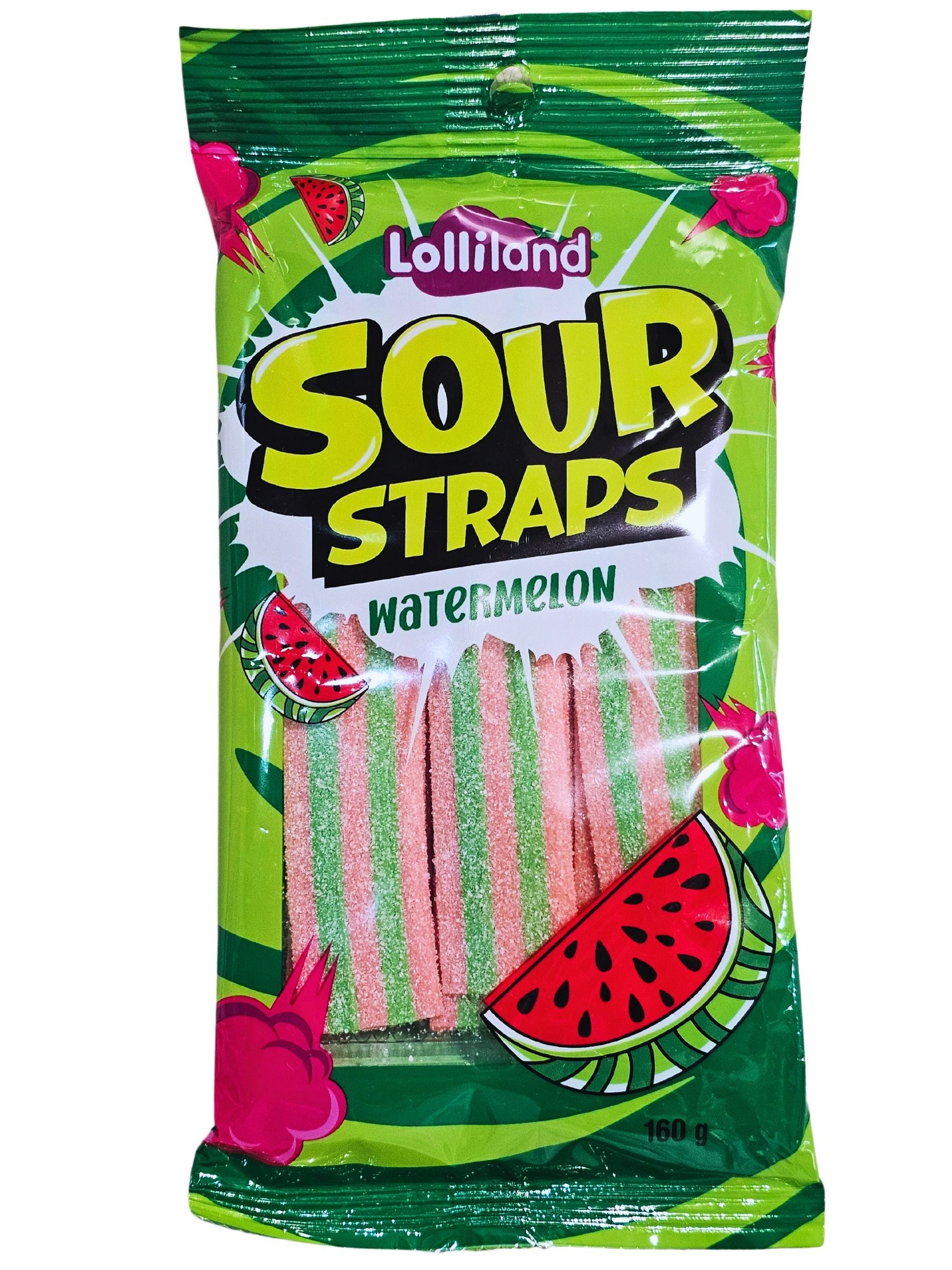 Sour Straps Watermelon 160g x 12