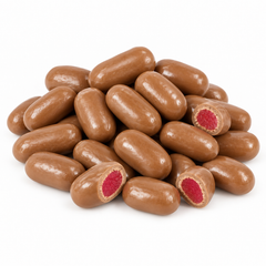Milk Chocolate Raspberry bullets x 6.5kg