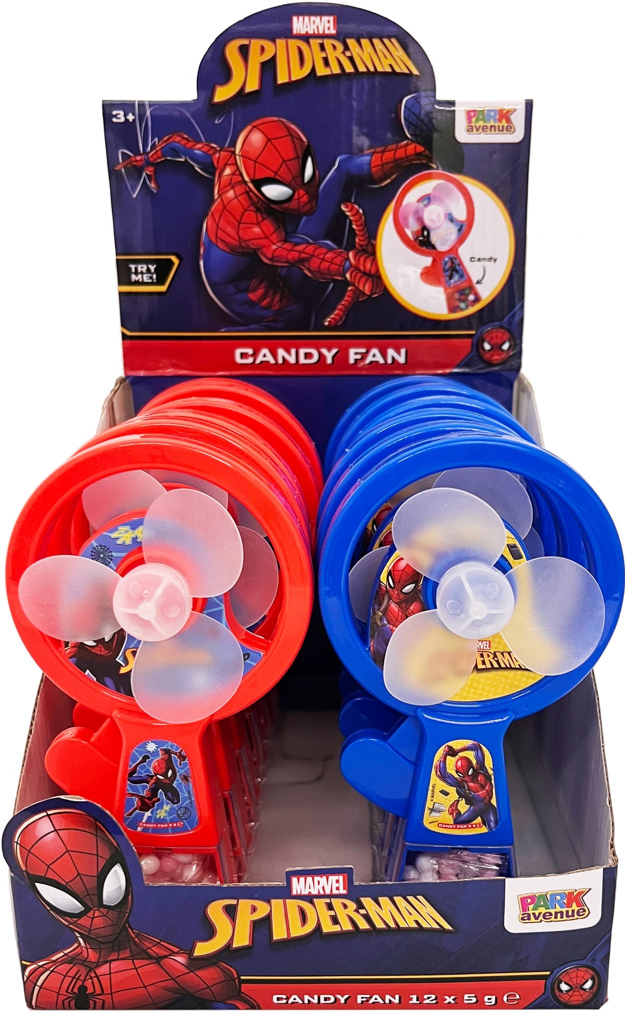 Candy Fan Spider Man 5g x 12