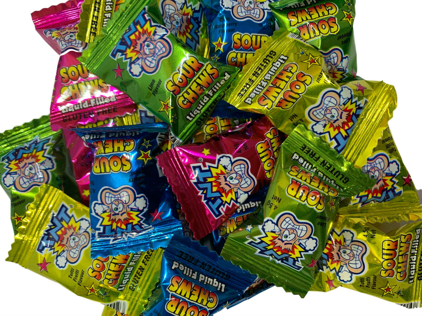 TNT sour chews x 6 kg