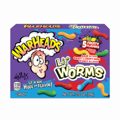 Warheads Lil Worms x 12