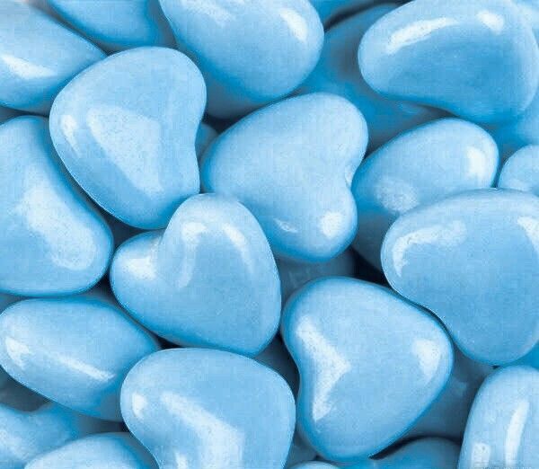 Candy Coated Choc. Heart Shaped Buttons x 10 kg