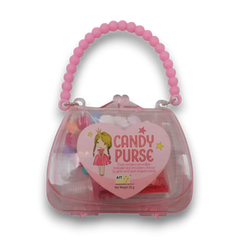 Candy Purse With Lip Gloss & Bracelet 25g x 12