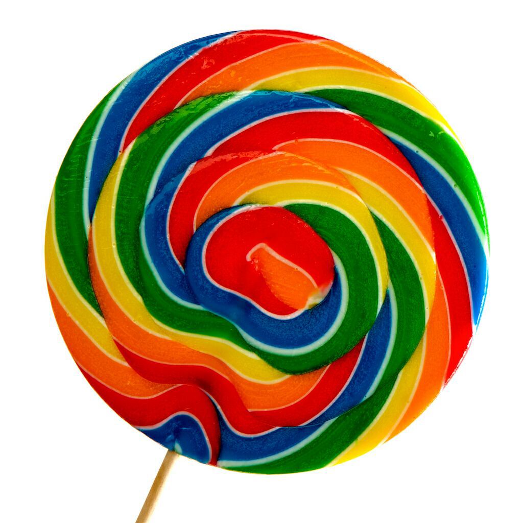 Dinner Plate Sized Lolly Pops x 2