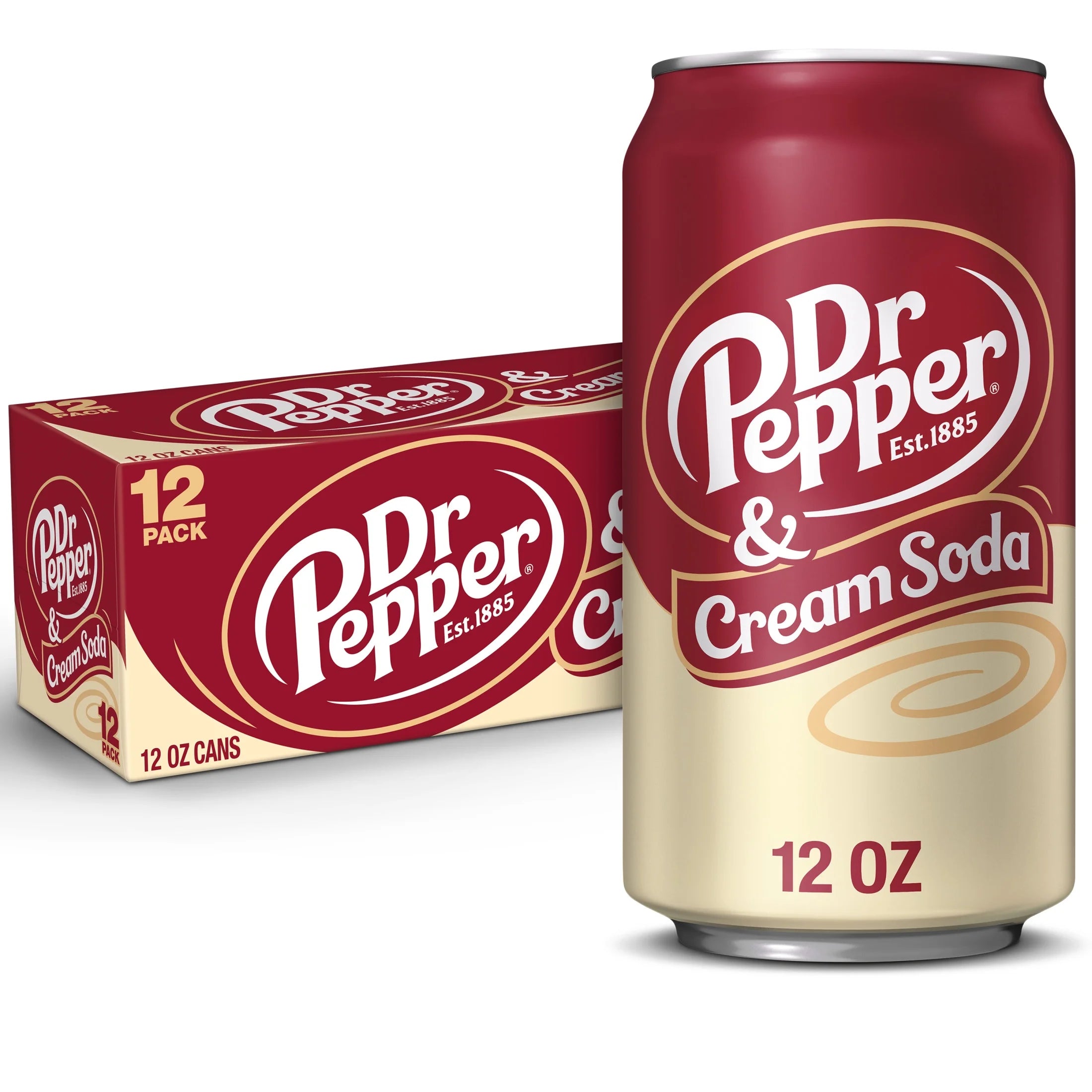 Dr Pepper Cream Soda x 12
