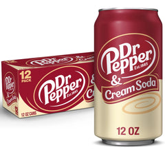 Dr Pepper Cream Soda x 12