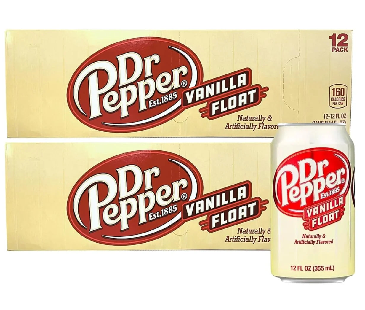 Dr Pepper Vanilla Float x 12