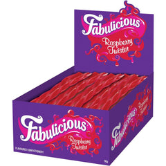 Wonka Raspberry Twists 1kg x 6