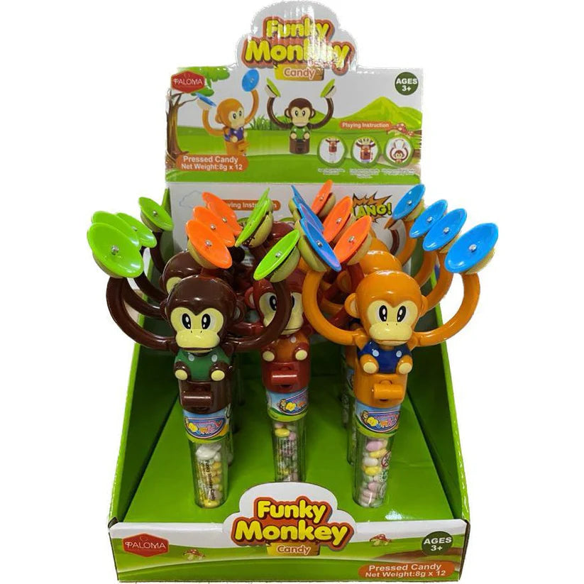 Fizz N Fun Play Monkey 8g x12