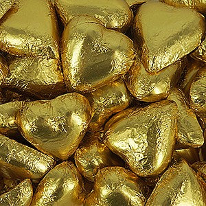 Foiled Chocolate Hearts x 6kg