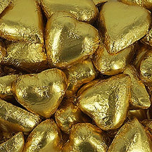 Foiled Chocolate Hearts x 6kg