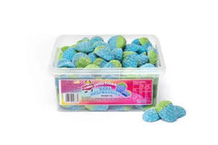 Jelly Filled Blue Raspberries 1 kg Tubs