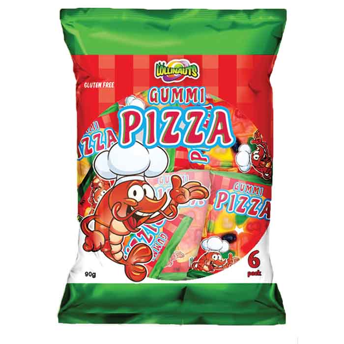 Gummi Pizza Pizza Bag 90g x 12