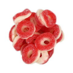 Gummy strawberry rings x 8kg