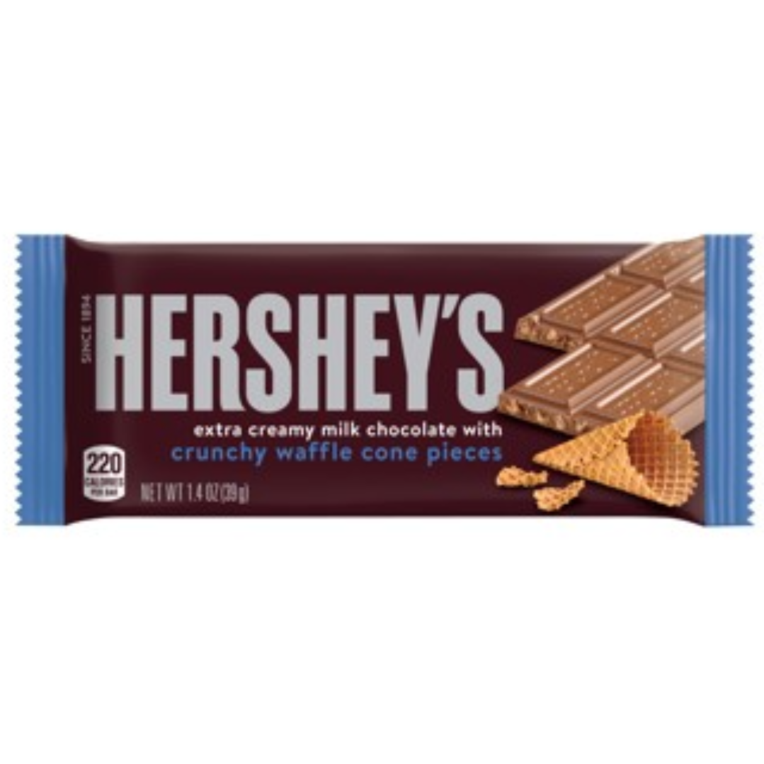Hershey's Milk Choc. With Waffle Cone pieces 39g x 36