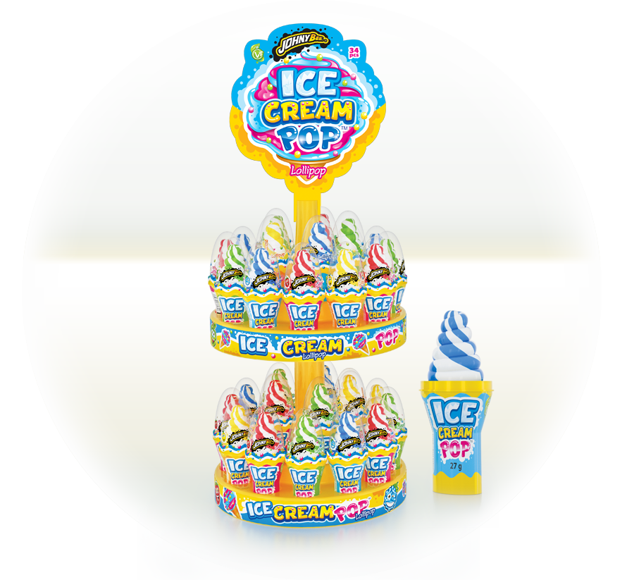 Ice Cream Pops Stand 27g x 34