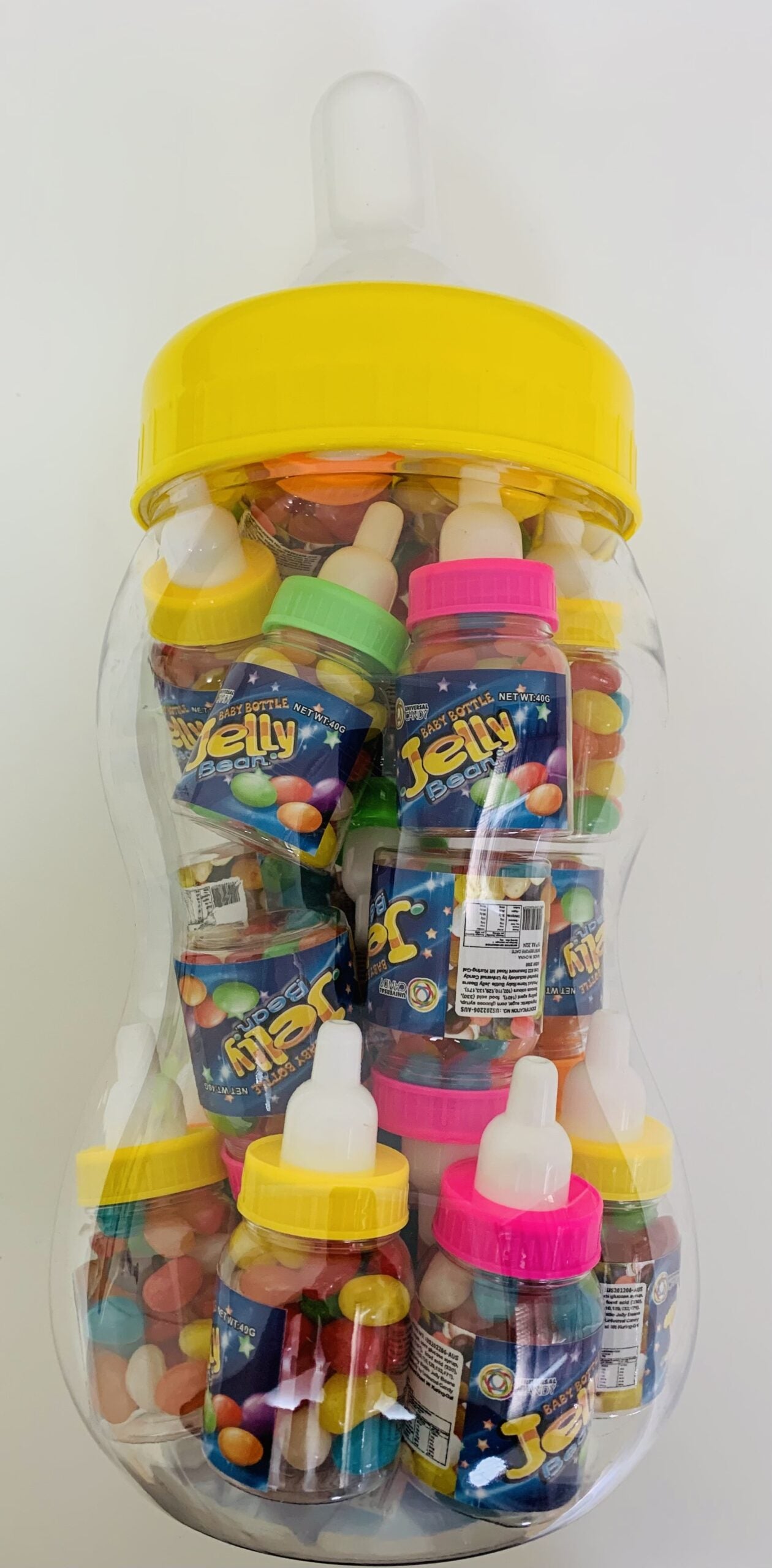 Baby Bottles With Jelly Beans