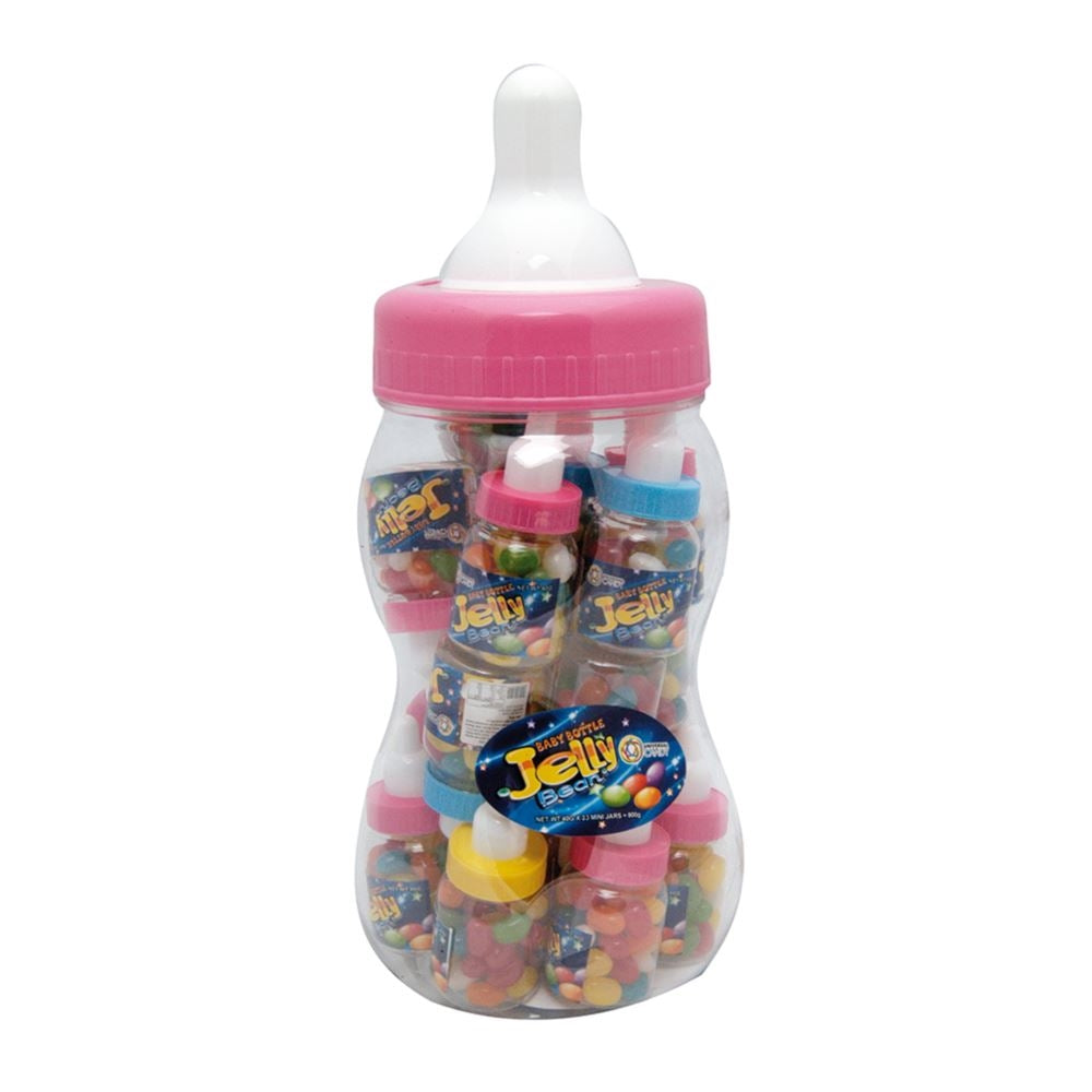 Baby Bottles With Jelly Beans