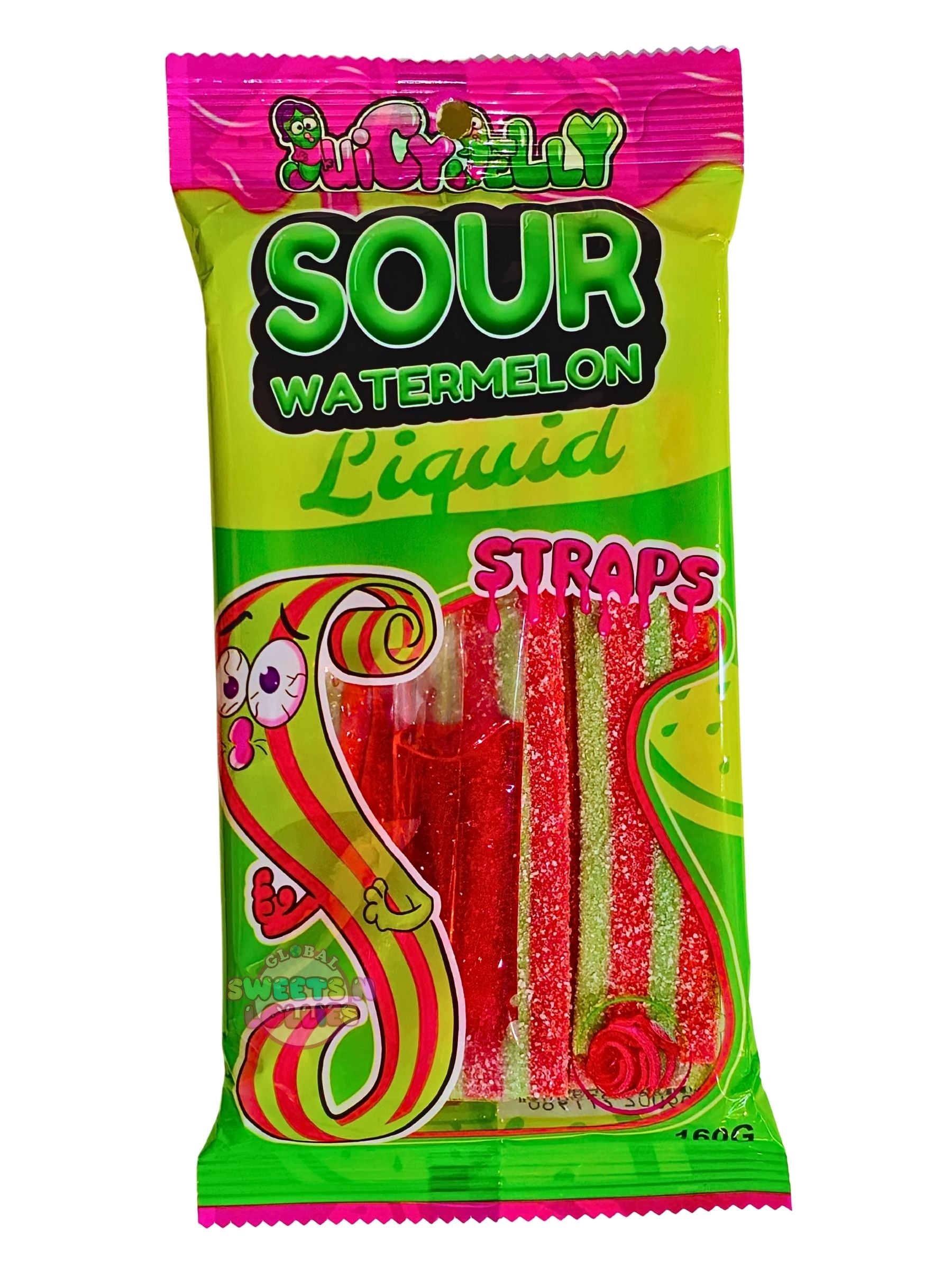 JJ Sour Straps Liquid 160g x 12