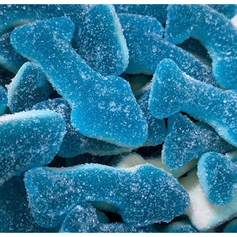 Juicy Jelly Sour Sharks 1kg x 8