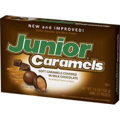 Junior Caramels 102g x 12