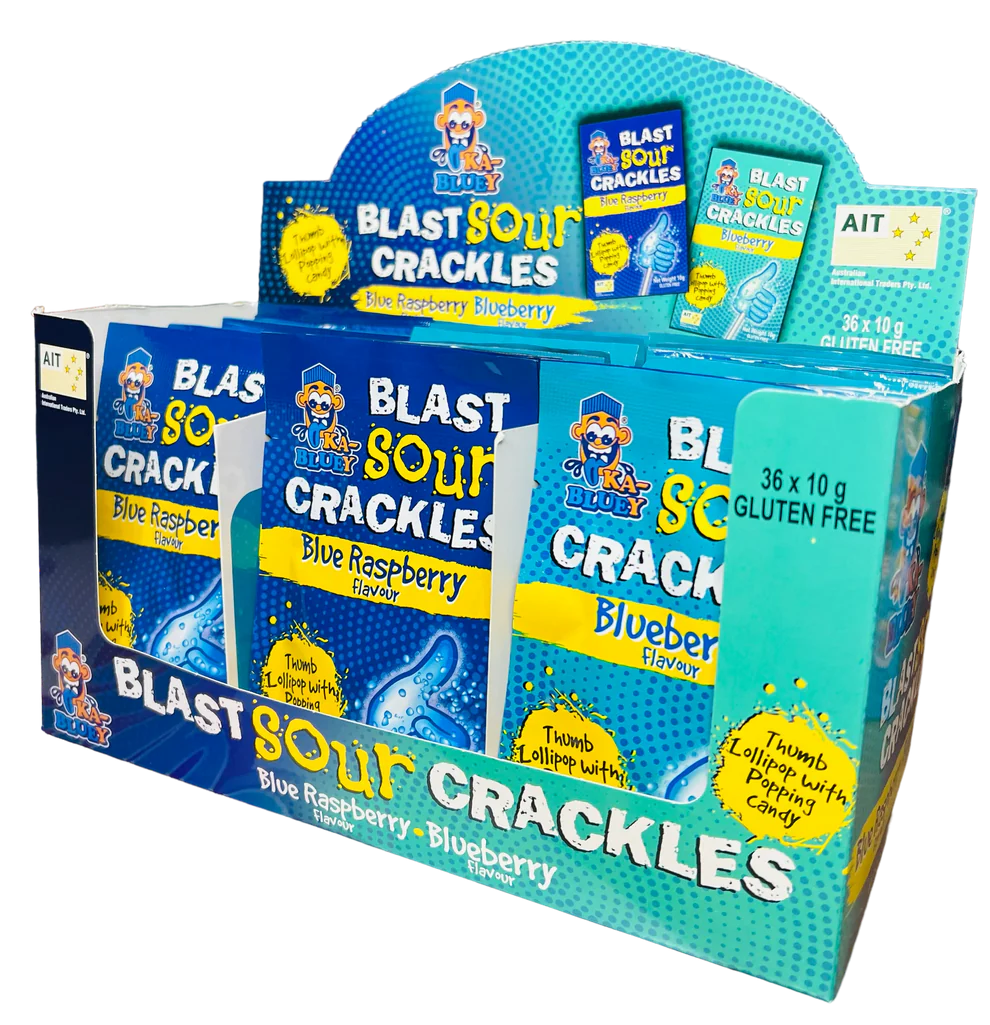 Ka Bluey Blast Crackles 10g x 36