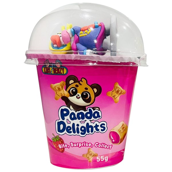 KidsFrenzy Panda Strawberry 55g x 12
