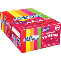 Life Savers Raspberry Twisters 40g x 24