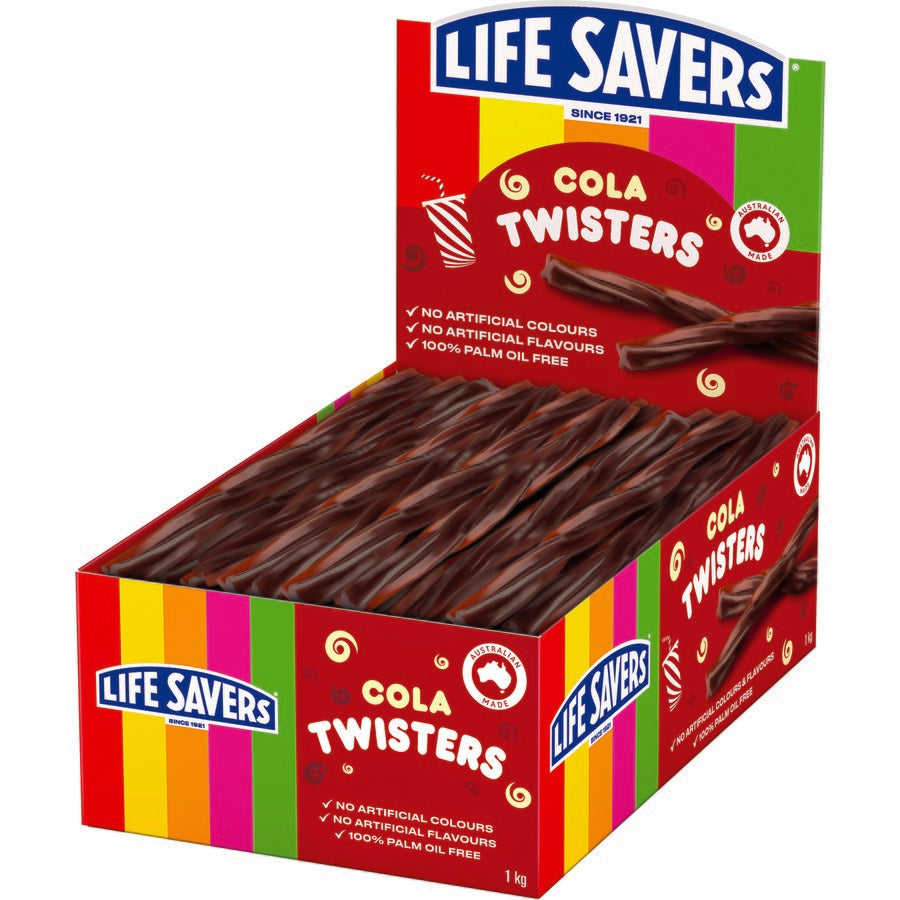 Life Savers Cola Twist 1kg x 6