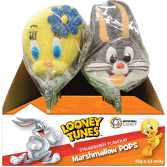Mallow Pops Looney Tunes 45g x 12