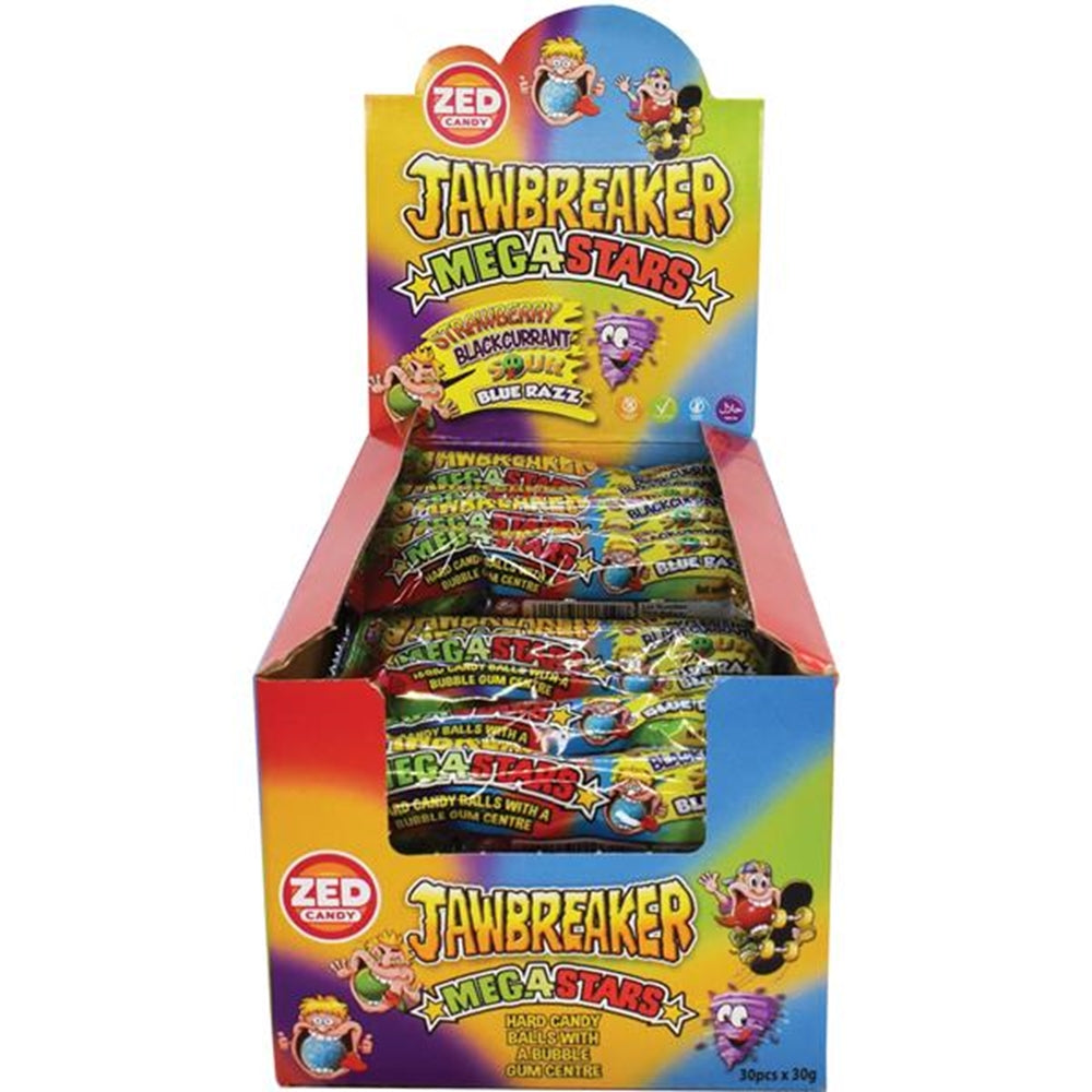 Mega Star Jaw Breaker x 30