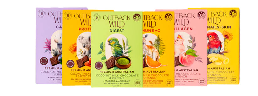 Outback Wild Premium  Australian Chocolate x 16