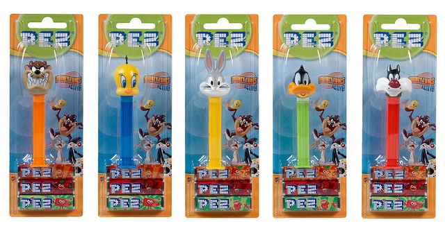 Pez Looney Tunes x 6