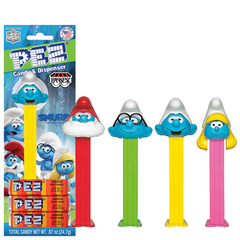 Pez Smurfs x 6