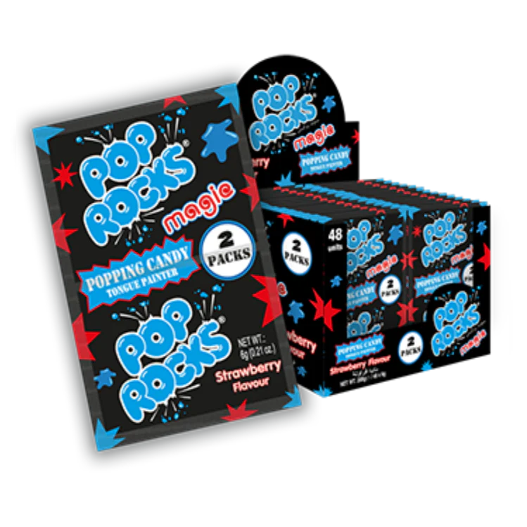 Pop Rocks MAGIC (Strawberry Twin Pack) 6g x 48