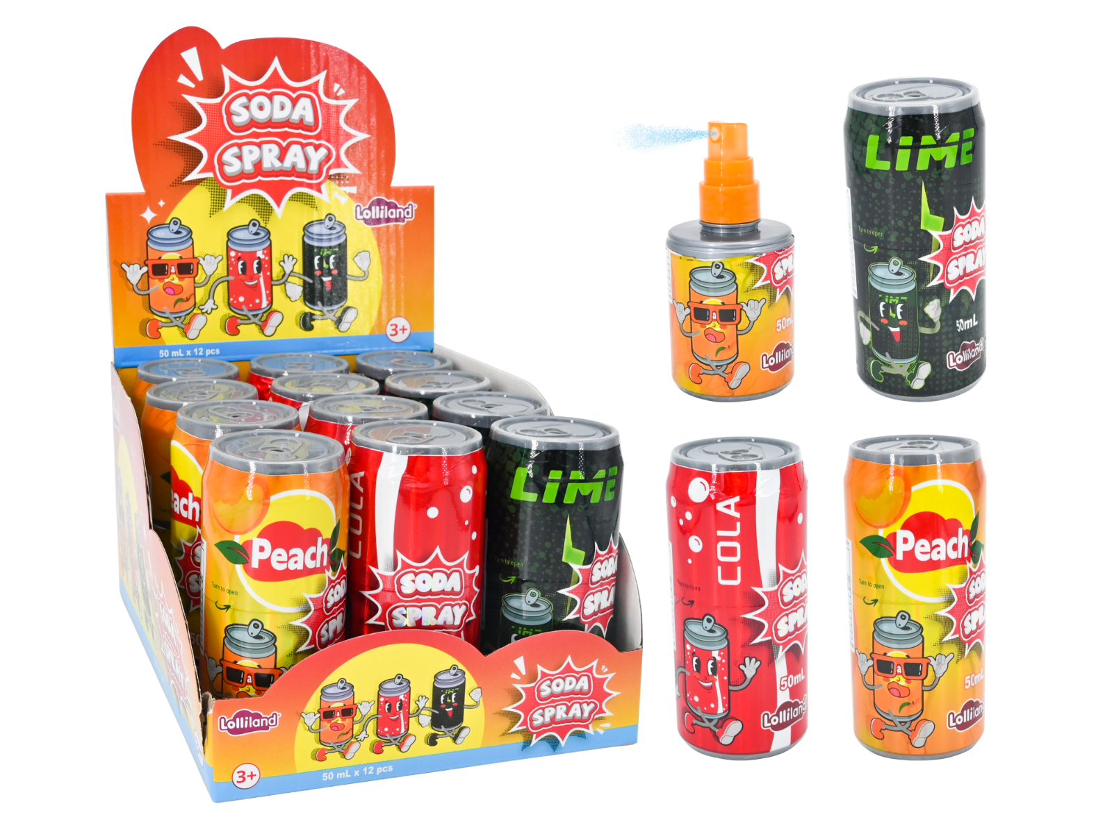 Soda Spray 50ml x 12