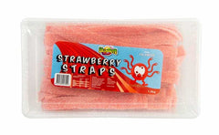 Sour Straps  1.2 kg Tub x 6
