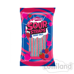 Sour Straps 160g Berry Twists x 12