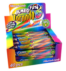 Fini Sour Jumbo Tornado Bars 50g x 40
