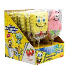 Mallow Pops Sponge Bob x 12