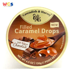 Travel Tins Caramel Drops Choc Filled x 12