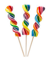 Lolly Pops Twist pops 100g x 12