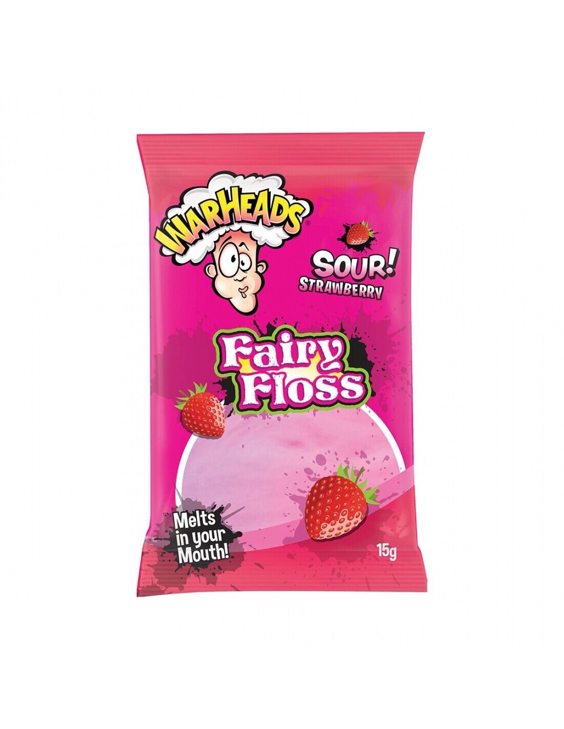 Warhead Sour Fairy Floss x 18