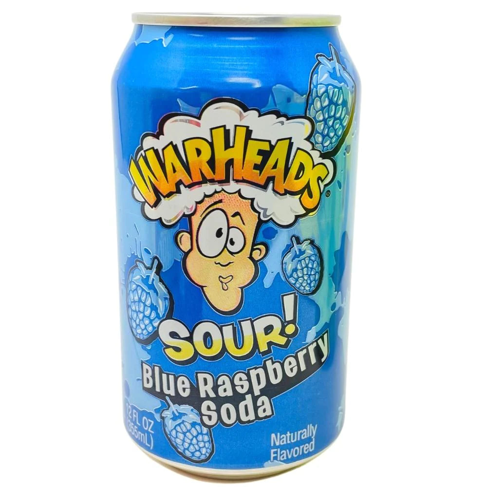 Warheads Drink Sour Blue Raspberry x 12