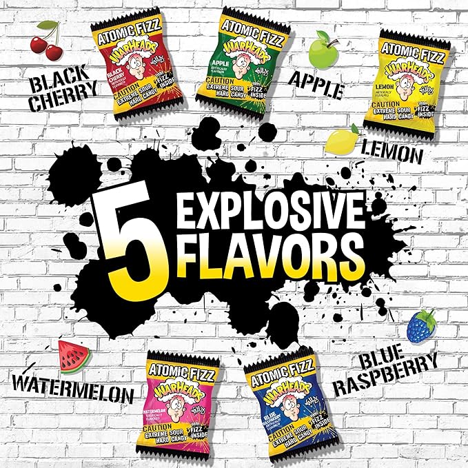 Warheads Atomic Fizz 42g x 12