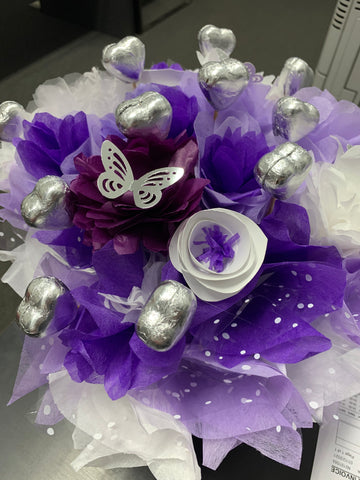 Flower Boxes with 12 pcs choc.